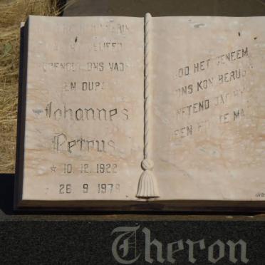 THERON Johannes Petrus 1922-1978