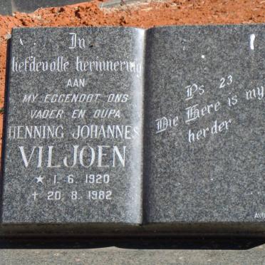 VILJOEN Henning Johannes 1920-1982