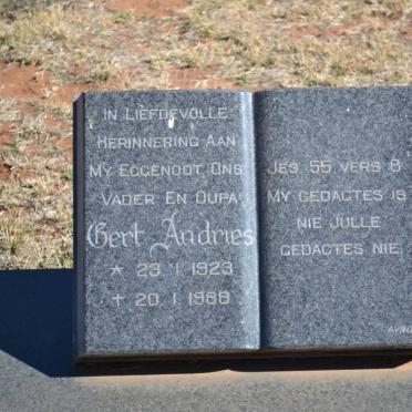 ? Gert Andries 1923-1988