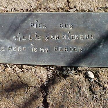 NIEKERK Willie, van 