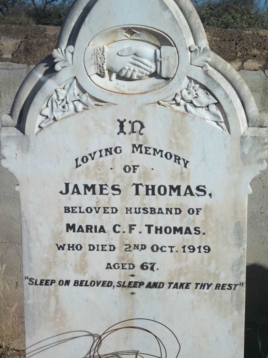 THOMAS James -1919