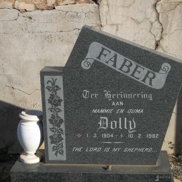 FABER Dolly 1904-1982