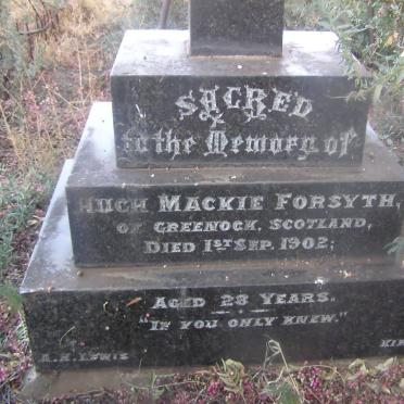 FORSYTH Hugh Mackie -1902