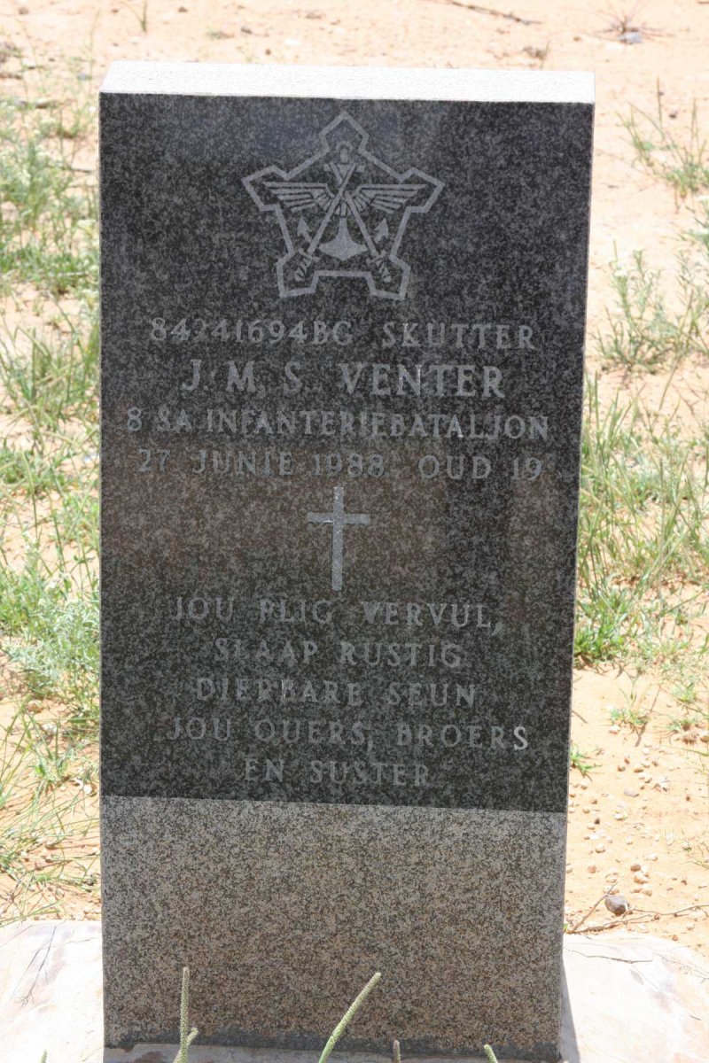 VENTER J.M.S. -1988