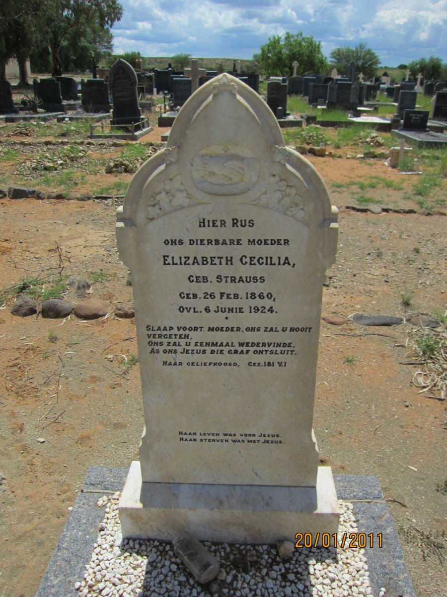 WIID Elizabeth Cecilia nee STRAUSS 1860-1924