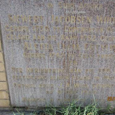 Northern Cape, HOPETOWN, Wiid memorial