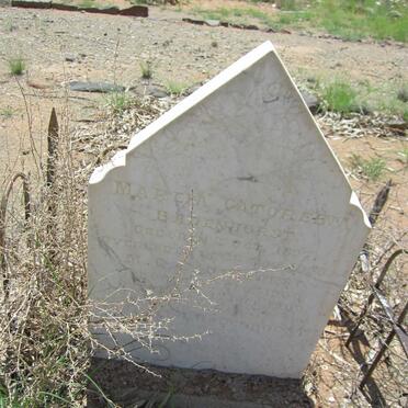 BADENHORST Mareha Catoreena 1897-1898 :: BADENHORST M.C. 1900-1900 :: BADENHORST ?