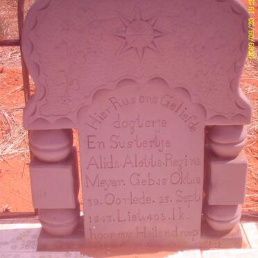 MEYER Alida Aletta Regina 1939-1943