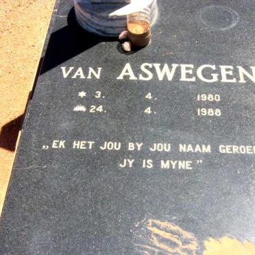 ASWEGEN Philip, van 1980-1988