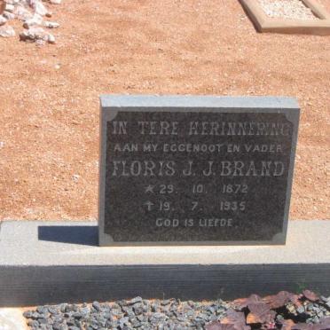 BRAND Floris J.J. 1872-1935