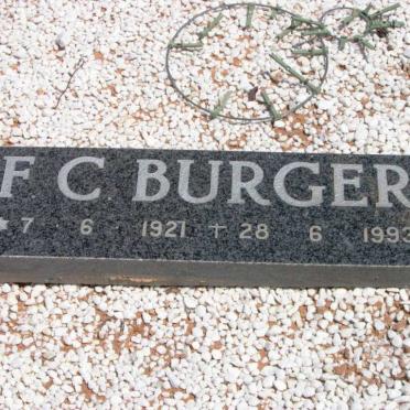 BURGER F.C. 1921-1993