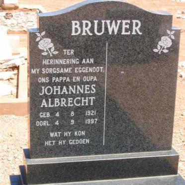 BRUWER Johannes Albrecht 1921-1997