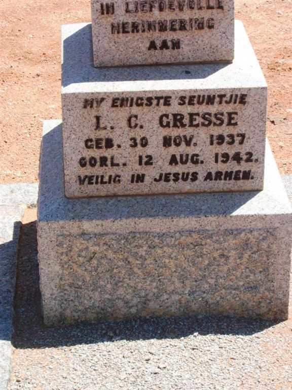 GRESSE L.C. 1937-1942