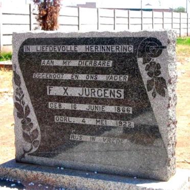 JURGENS F.X. 1866-1922