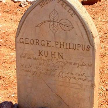 KUHN George Philupus 1893-1918