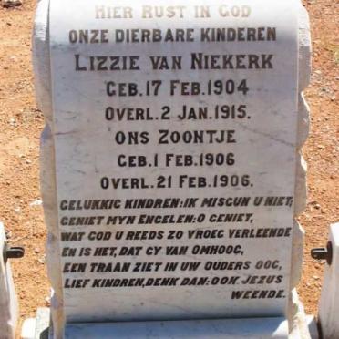 NIEKERK Lizzie, van 1904-1915 :: VAN NIEKERK 1906-1906