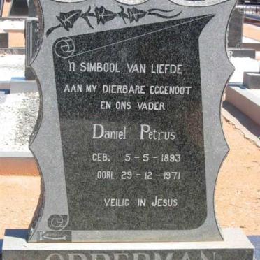 OPPERMAN Daniel Petrus 1893-1971