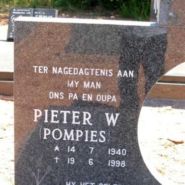 PLESSIS Pieter W., du 1940-1998