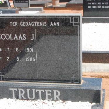 TRUTER Nicolaas J. 1901-1985