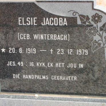 VUUREN Johann, Jansen van 1950-1985 :: JANSEN VAN VUUREN Elsie Jacoba  nee WINTERBACH 1919-1979