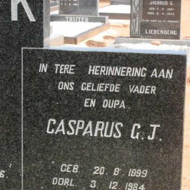 WYK Casparus G.J., van 1899-1984