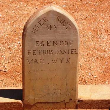 WYK Petrus Daniel, van 1881-1935