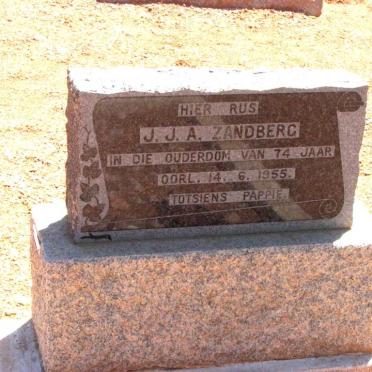 ZANDBERG J.J.A. -1955