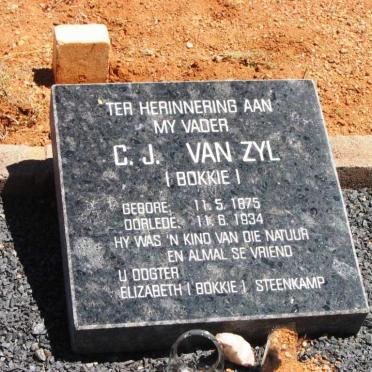 ZYL C.J., van 1875-1934
