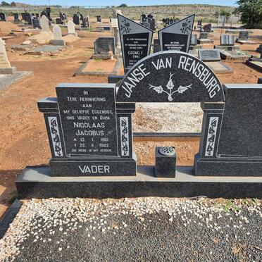 RENSBURG Nicolaas Jacobus, Janse van 1910-1982