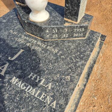 RENSBURG Nicolaas Jacobus, Janse van 1950-2007 & Hyla Magdalena 1953-2010_3