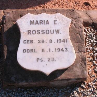 ROSSOUW Maria E. 1941-1943