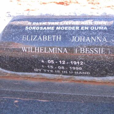 RENSBURG N.J., Janse van 1913-1990 &amp; Elizabeth Johanna Wilhelmina 1912-1999 _3