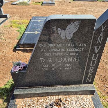 VUUREN D.R., van 1927-1996