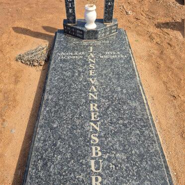 RENSBURG Nicolaas Jacobus, Janse van 1950-2007 & Hyla Magdalena 1953-2010_1