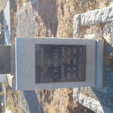 BEUKES A.P. 1893-1967