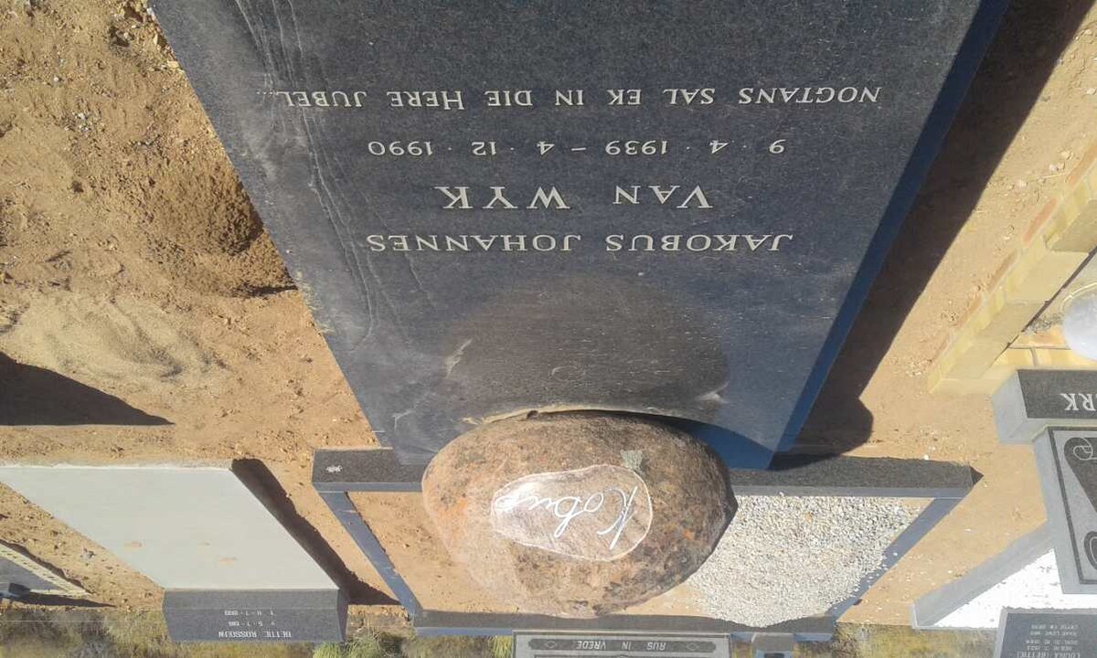 WYK Jakobus Johannes, van 1939-1990