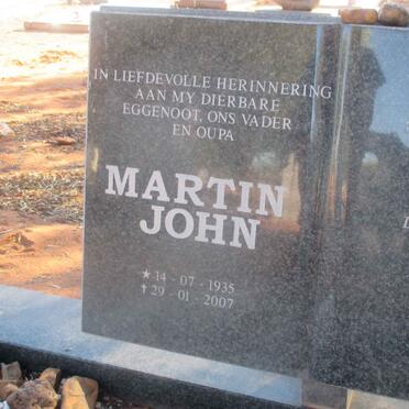 BISSETT Martin John 1935-2007