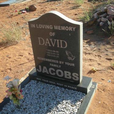 JACOBS David 1923-2012