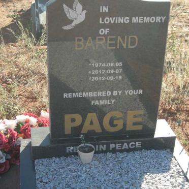 PAGE Barend 1974-2012