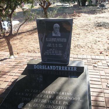 POTGIETER P.J.J.S. 1917-2009