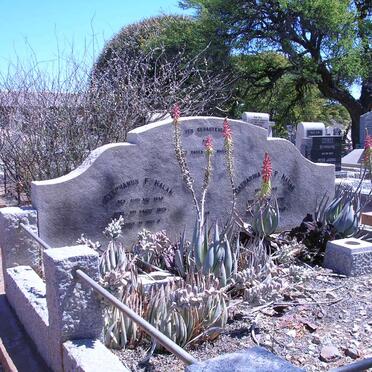 MALAN Stephanus F. 1848-1929 &amp; Catharina P.