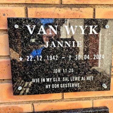 WYK Jannie, van 1942-2024