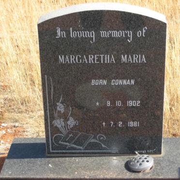 CONNAN Margaretha Maria 1902-1981