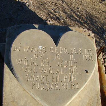 MAASS D.J. 1936-1936