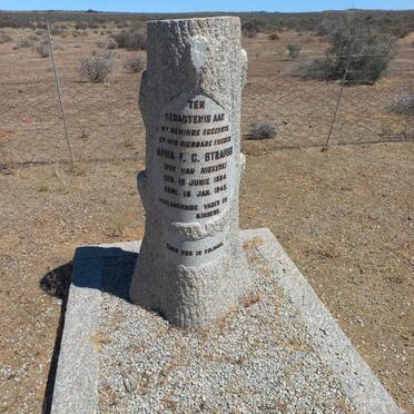 STRAUSS Anna F.C. nee VAN NIEKERK 1884-1945