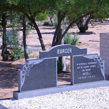 BURGER Pieter J. 1936-1977
