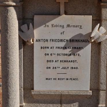 BRINKHAUS Anton Friedrich 1873-1940