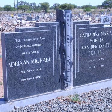 COLFF Adriaan Michael, van der 1886-1970 &amp; Catharina Maria Sophia 1886-1982