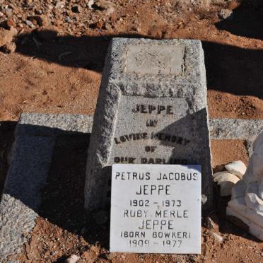 JEPPE ? :: JEPPE Petrus Jacobus 1902-1973 &amp; Ruby Merle BOWKER 1909-1977