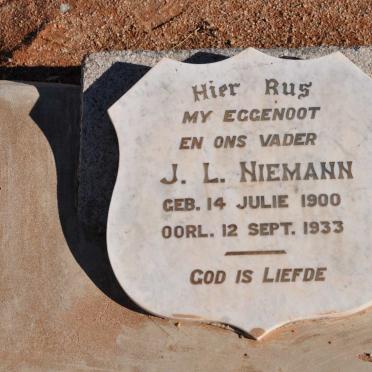 NIEMANN J.L. 1900-1933